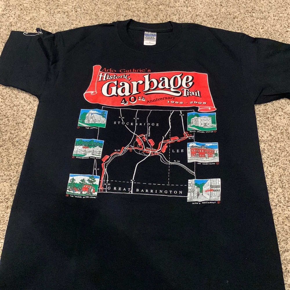 Historic garbage trail vintage shirt